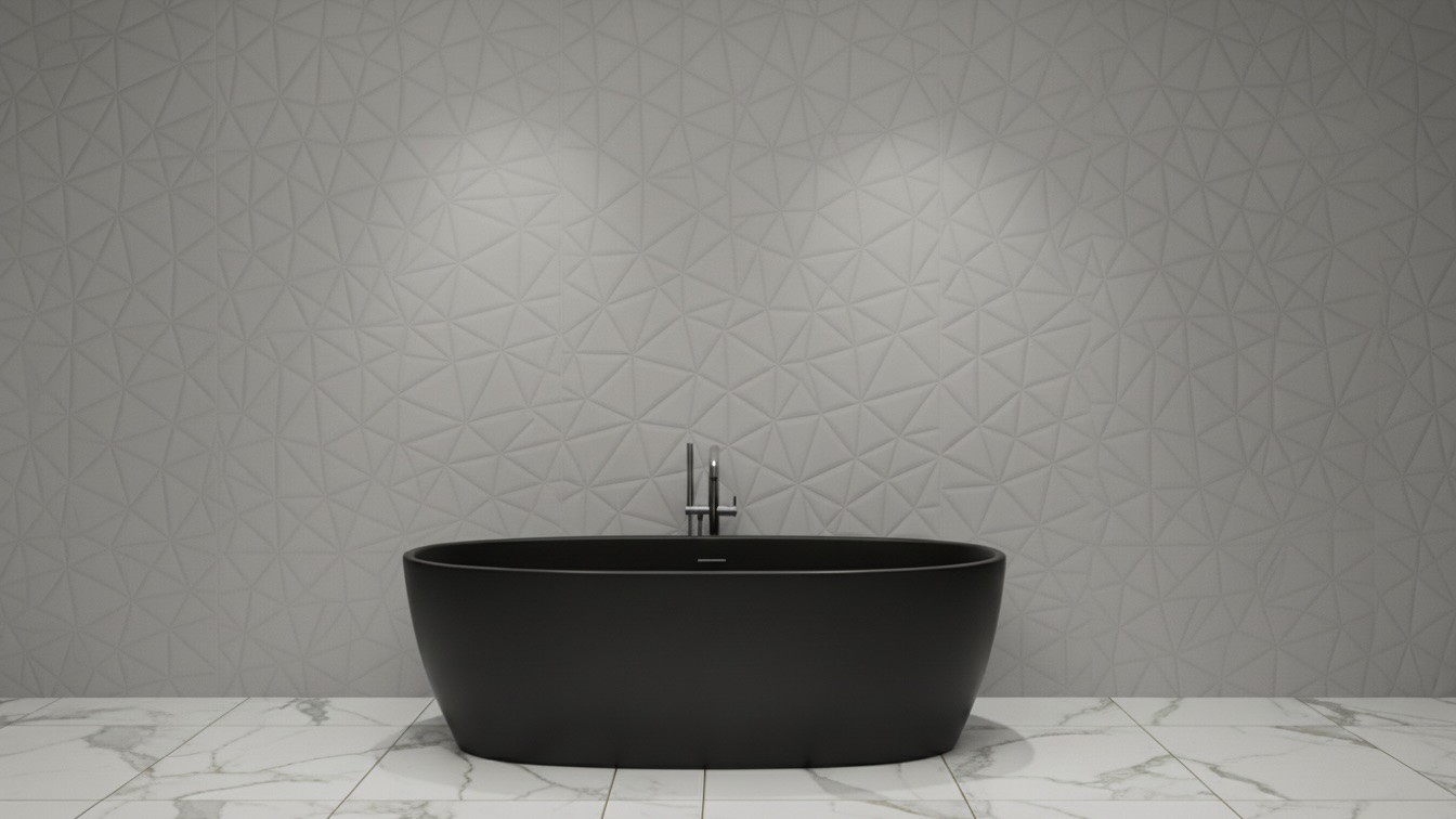 Solid Surface Shower Wall Panel Made in Turkey